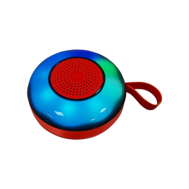 Altavoces Bluetooth Inalámbrico Altavoz Colgante con Luces Coloridas Y Ranura para Tarjetas, Impermeable para Ciclismo Senderismo Mochila Accesorio Altavoces Bluetooth Portátiles