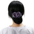 thumbnail image 2 of Unique Bargains 1 Pc Fashion Elegant Hair Net Bag Hairdo Clip for Women 4.72"x2.56"x1.38" Purple, 2 of 5