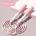 thumbnail image 1 of New Type Of Rope Skipping With Knots For Primary And Secondary School Students To Adjust Rope Skipping,(Pink), 1 of 5