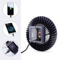 thumbnail image 4 of Ventilador portátil para acampar para tienda USB con Recargable con para colgar con ventilador para teléfono móvil Senderismo Cortes de DYNWAVEMX Ventilador de tienda con luz, 4 of 5
