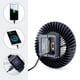 thumbnail image 4 of Ventilador portátil para acampar para tienda USB con recargable con luces LED Linterna Ventilador de escritorio para teléfono móvil, 4 of 5