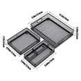 thumbnail image 2 of Stackable Plastic Storage Bins, Open Front Door Design, Clear, For Closet Organizers, 12-Pack, Stackable, Transparent, For Home, Office, Kitchen, Heavy-Duty Plastic, Storage Solutions, $BS$3, 2 of 5