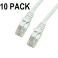 thumbnail image 1 of Grandmax Cat6 1ft,10 Pack,UTP Patch Cable,550MHZ Snagless White, 1 of 4