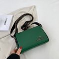 thumbnail image 3 of Bolsa De Hombro Bolso bandolera de piel de vaca impermeable para mujer para el ocio diario (verde) Ehuebsd Para Estrenar, 3 of 9
