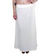 thumbnail image 2 of Sari Petticoat Stitched Indian Saree Petticoat Adjustable Waist Sari Skirt (Natural), 2 of 7