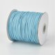 thumbnail image 3 of Eco-Friendly Korean Waxed Polyester Cord Light Sky Blue 1.5mm about 169.51~174.98 Yards(155~160m)/Roll, 3 of 4