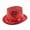 RD1, variant on Top Hat Shiny Sequin Magician Victorian Hat for Men Women Color Green Size One Size