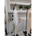 thumbnail image 4 of Sudaderas holgadas navideñas para mujer, con estampado animal, cuello redondo, manga larga, jerséis, tops, sudaderas informales de gran tamaño para otoño e invierno 2025, 4 of 5