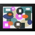 thumbnail image 2 of Auda, Christine 18x15 Black Modern Framed Museum Art Print Titled - Geometric Passion, 2 of 5