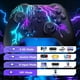 thumbnail image 5 of Control Inalámbrico para PC/Mobile Android/Switch/IOS, Controles de PC para Juegos con Joystick de Doble Pasillo de 2,4 GHz, Gatillo Hall, Giroscopio de 6 Ejes, Iluminación RGB, Doble Vibración y Turbo, 5 of 7