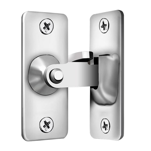 Acero Inoxidable 90 Grados Cerradura Puerta Corrediza Ángulo Recto Seguridad (S)