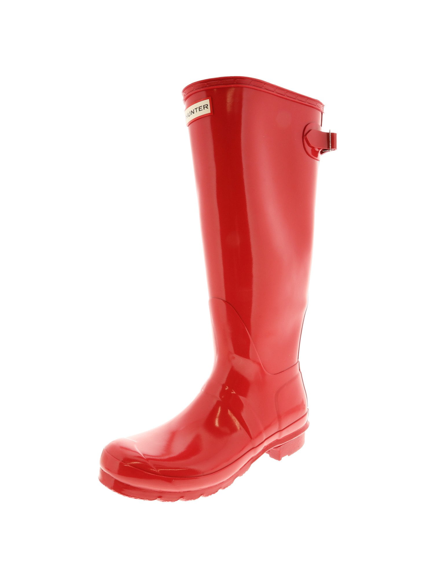 hunter matte red rain boots