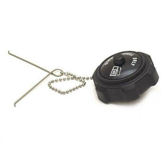 Moeller Boat Diesel Fuel Cap A002694 | 2 Inch Black Plastic