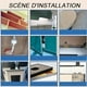 thumbnail image 5 of Wosthever Bandas de borde de muebles flexibles en forma de U, autoadhesivas, hechas con cinta de borde de muebles en forma de U de TPE Muebles de oficina en casa negro, 5 of 6