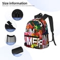 thumbnail image 5 of Gaeub Summer Birds and Flowers School Backpack Waterproof Bookbag for Men Women College High School Bags, 5 of 8