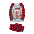 thumbnail image 5 of Family Matching Christmas Pajamas Set Xmas Long Sleeve Sleepwear Nightwear For Couples Kids Baby, 5 of 10