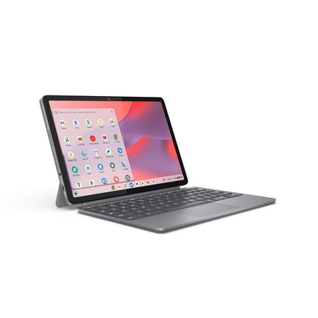 Lenovo Chromebook Duet - 2025 - Convertible Chromebook - ChromeOS - 10.95" WUXGA IPS Touch Display - 4GB Memory - 64GB Storage - MediaTek Kompanio 838 - Luna Grey