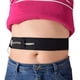 thumbnail image 2 of Cinturón de soporte abdominal transpirable y ajustable para diálisis peritoneal, color negro, 2 of 3