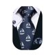 thumbnail image 1 of Set de Corbata Barry.Wang Barco de Vela Seda 8.5 cm x 150 cm, 1 of 7