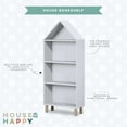 thumbnail image 5 of House of Happy, House Shaped Bookshelf, White, 5 of 5