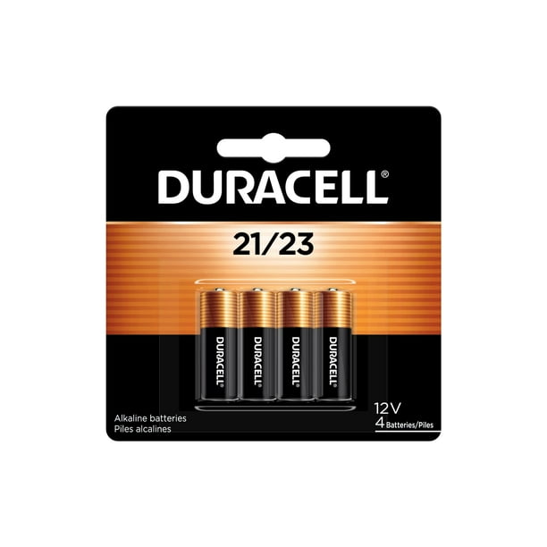 Batería alcalina Duracell 21/23 12 V, paquete de 4 unidades para dispositivos