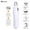 White, variant on tenwin Electric Eraser Kit with 16 Eraser Refills Rechargeable Pencil Eraser One-button Control Christmas Gift Stationery Supplies for School Students Artists Drawing Painting Sketching Draf