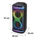 thumbnail image 5 of Bocina Bluetooth Kaiser KSF-8022 2 x 6.5 pulgadas 50 W RMS con Luz LED, 5 of 5
