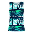 thumbnail image 4 of Alkepwun Beach Tank Tops Men Sleeveless Hawaiian Shirt Tropical Palm Tree Print Tee Shirt Plus Size Summer Tops, 4 of 4
