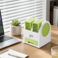 thumbnail image 4 of OCCOA Air Mini Desktop Fan Quiet Portable Air Cooler with Water Ice Storage Drawer for Student Dorm Office Desk Indoor Use, Green, 4 of 6