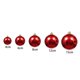 thumbnail image 3 of Bolas de plata claras grandes de 15 cm para decoración de árboles de Navidad, adornos para bodas, fiestas de Navidad para Año Nuevo 2023, decoración del hogar, regalo de Navidad, 3 of 5