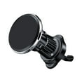 thumbnail image 2 of Support de Cellulaire Magnétique à Rotation 360 Degrés pour Voiture, Support de Cellulaire pour Évent de Voiture, Offres Black&friday 2024, Offres Cyber&Monday 2024, PENDANE, Argent, 2 of 9
