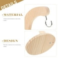 thumbnail image 3 of IDEANATEGRATE 1Set Banana Hanger Hook Rustic Style Fruit Storage for Living Room Home Use, 3 of 8