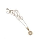 thumbnail image 4 of Collar con dije de oro laminado letra brillos O, 4 of 6
