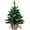 Green, variant on 2FT Green Mini Christmas Tree with Led Lights & Bag, Artificial Greenery Flocked Mini Christmas Decoration, Indoor Home Evergreen Tabletop Decor