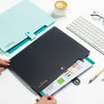 thumbnail image 4 of AKEGAMN Clearance! Expanding File Organizer With 8 Pockets Accordion File Folders With Labels Portable Document Paper Bill Receipt Organizer Home College School Letter Size User-Friendly Features: I, 4 of 6