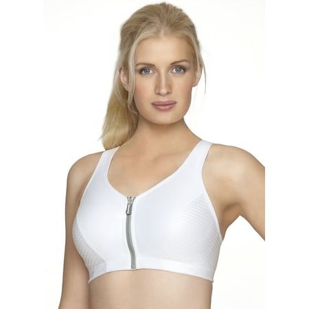 GlamoriseSport High Impact MagicLift Zipper Bra - Walmart.com