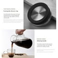 thumbnail image 4 of 2X Cold Brew Coffee Maker,Iced Tea Pitcher Infuser with Lid&Scale,Dual Use Filter Coffee Pot ,51Oz/1.5L, 4 of 6