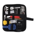 thumbnail image 4 of Kit de Réparation de Montre, Bracelet de Montre Démonter Pin Punch Pry Réglable Cas Opener Entreprise Robuste en Alliage Portable avec Sac de Rangement pour Horloger pour la Maison, 4 of 8