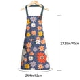 thumbnail image 2 of Apron Canvas Can Be Worn Outside Work Clothes Breathable And Thin And It Can Be Used To Wipe Hands In Household Kitchens In Summer., 2 of 8