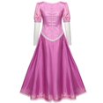 thumbnail image 3 of Manyoushe Megan Magic Hair Wonderful cos Rapunzel cosplay disfraz de Halloween vestido de princesa cos, 3 of 4