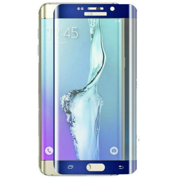 Samsung Galaxy S6 Edge Full Cover (Blue) 3D Tempered Glass Screen Protector
