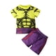 thumbnail image 1 of Conjunto de ropa de superhéroe para bebés, camiseta para niños y pantalones cortos, trajes de Cosplay de Mickey para niños pequeños, ropa para niños 4T Gao Jinjia LED, 1 of 2