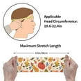 thumbnail image 4 of Picia Fall Pumpkin Print Mens Running Headband,Mens Sweatband Sports Headband for Running,Cycling,Basketball,Yoga,Fitness Workout, 4 of 9