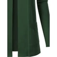 thumbnail image 5 of Made by Olivia Women's Open Front Long Sleeve Classic Knit Cardigan, 5 of 7