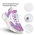 thumbnail image 3 of Flower Print Walking Shoes for Men Woman Lightweight Tennis Fashion Elastic Sports Shoes Cushion Basketball Shoes, 3 of 7