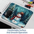 thumbnail image 6 of Snowman 8.3x9.8 Inch Square Non-Slip Rubber Bottom Mouse Pad, Desk Pad, Desk Mat - Printed Design for Office and Gaming, 6 of 6