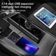 thumbnail image 2 of Transmisor FM Bluetooth NQ kit de coche con Adaptador de radio inalámbrico dos puertos USB Pantalla LED, 2 of 5