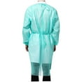 thumbnail image 4 of Dsscvnef 10 Pcs Robe Jetable Salopette Verte Ensemble, 4 of 7