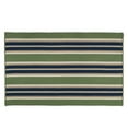 thumbnail image 1 of Colonial Mills Rug MS35R024X048S 2 x 4 ft. Mesa Stripe Braided Rug  Harbor Green, 1 of 1