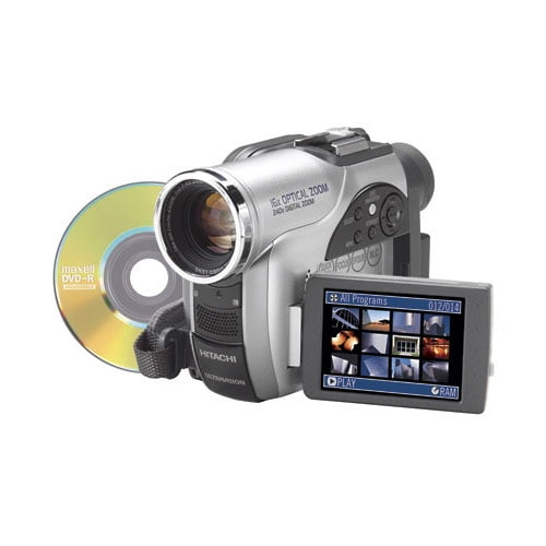 Petrificar Hacer Inmoralidad Hitachi DZ-MV730A - Camcorder - 680 KP - 16x optical zoom - DVD -  Walmart.com
